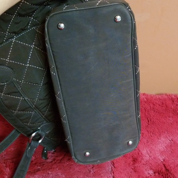 Vera Bradley brown quilted large shoulder bag - Picture 5 of 7